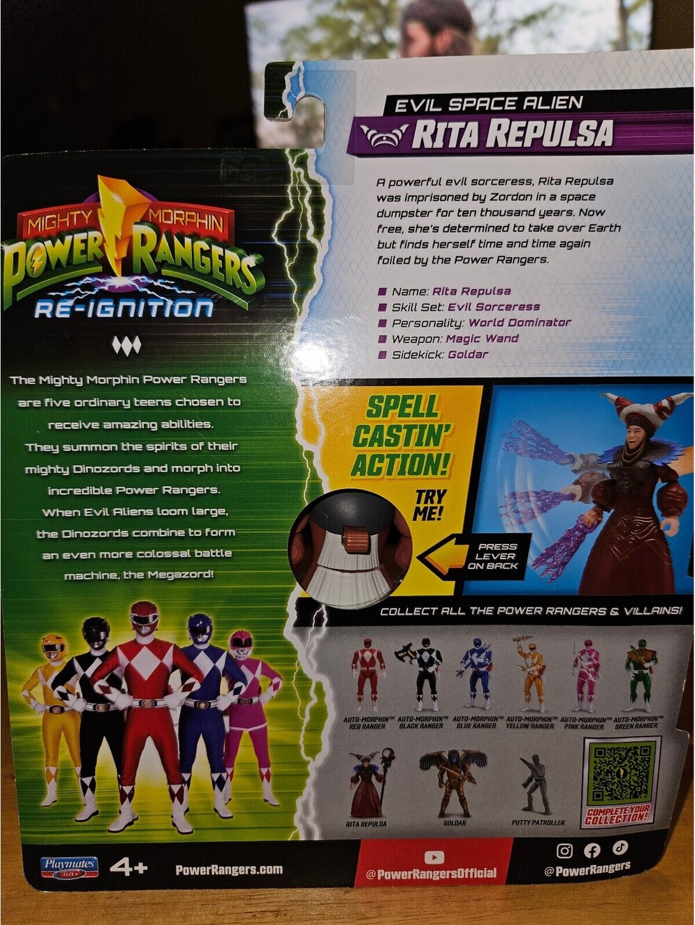 Mighty Morphin Power Rangers Re-Ignition Rita Repulsa Action Figure - Picture 4 of 8